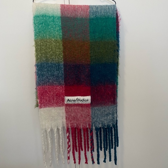 ACNE STUDIOS multicolour scarf - Picture 2 of 9